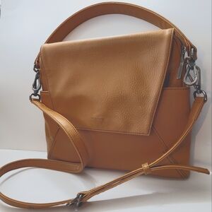 Matt & Nat Vegan Leather Minka Hobo and Crossbody Bag- Camel Color